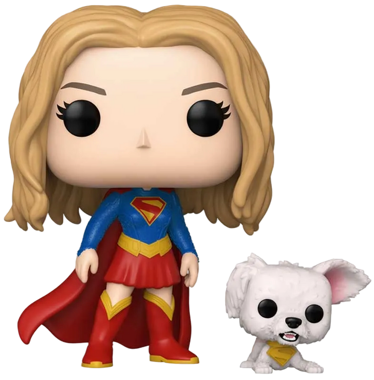 FUNKO POP! & BUDDY #633 SUPERGIRL - SUPERGIRL WITH PUPPY KRYPTO