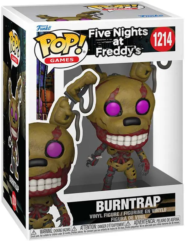FUNKO POP! GAMES #1214 FNAF - BURNTRAP