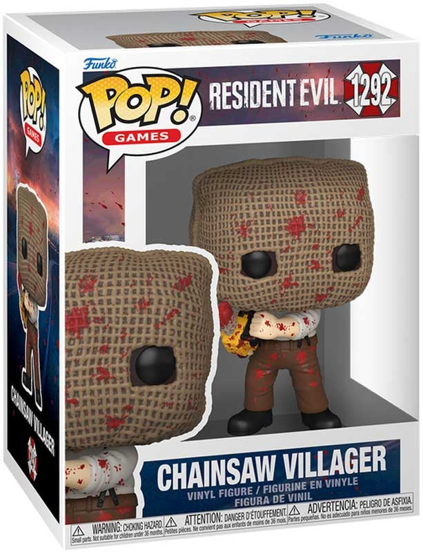 PRE ORDER FUNKO POP! GAMES #1292 RESIDENT EVIL - CHAINSAW MAN