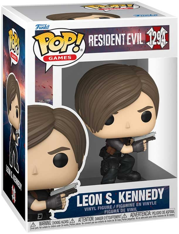 PRE ORDER FUNKO POP! GAMES #1294 RESIDENT EVIL - LEON KENNEDY