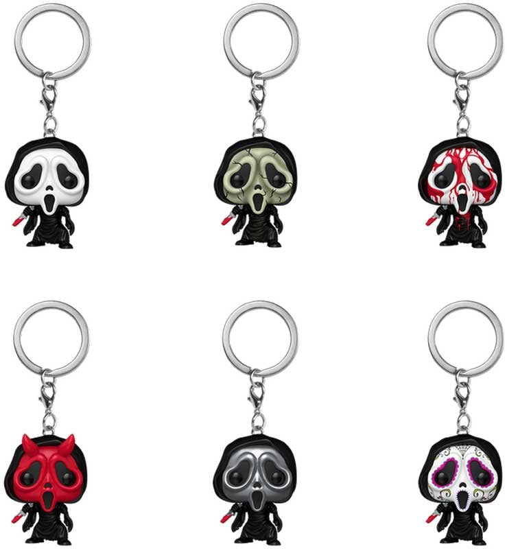 FUNKO POP KEYCHAIN: GHOST FACE BLIND BAG ASSORTED