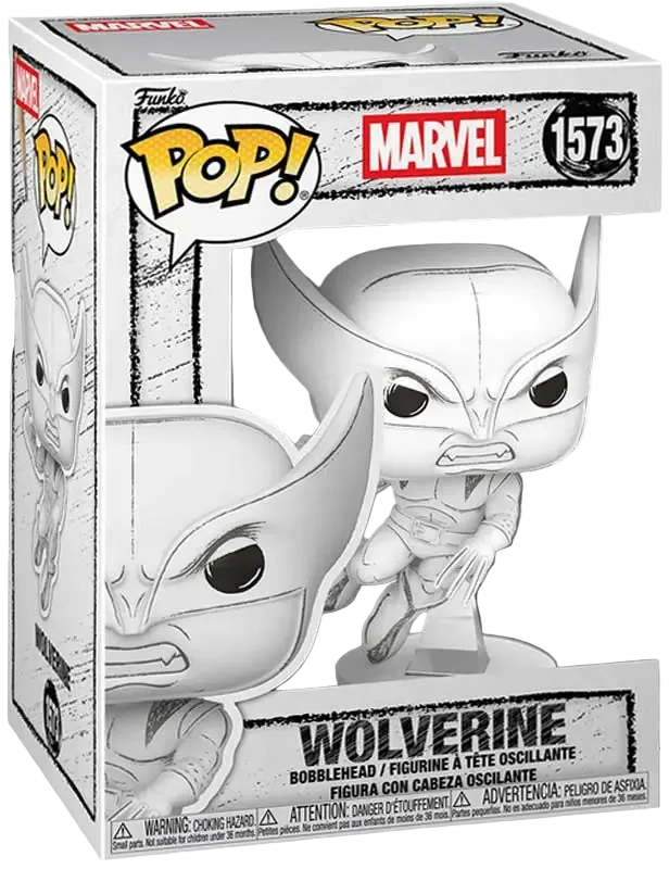 FUNKO POP MARVEL: MARVEL SKETCHED - WOLVERINE