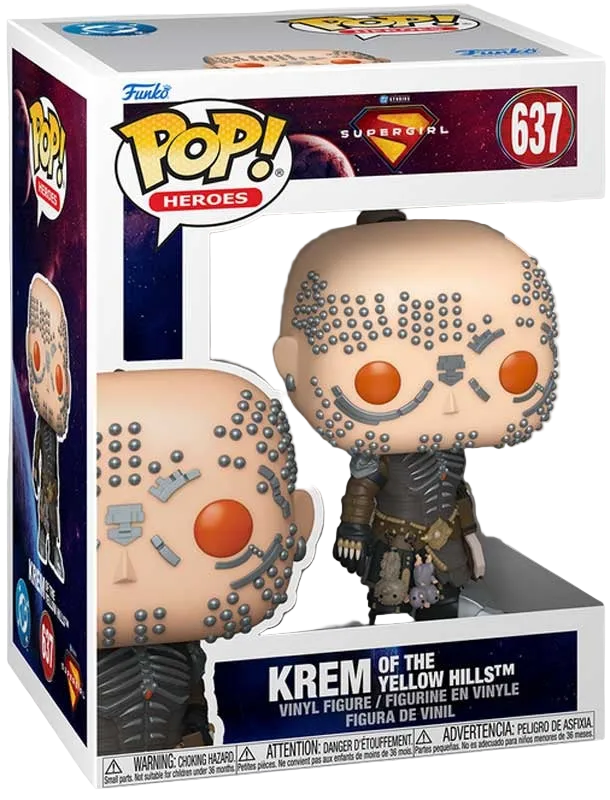 FUNKO POP! MOVIE #637 SUPERGIRL - KREM OF THE YELLOW HILLS