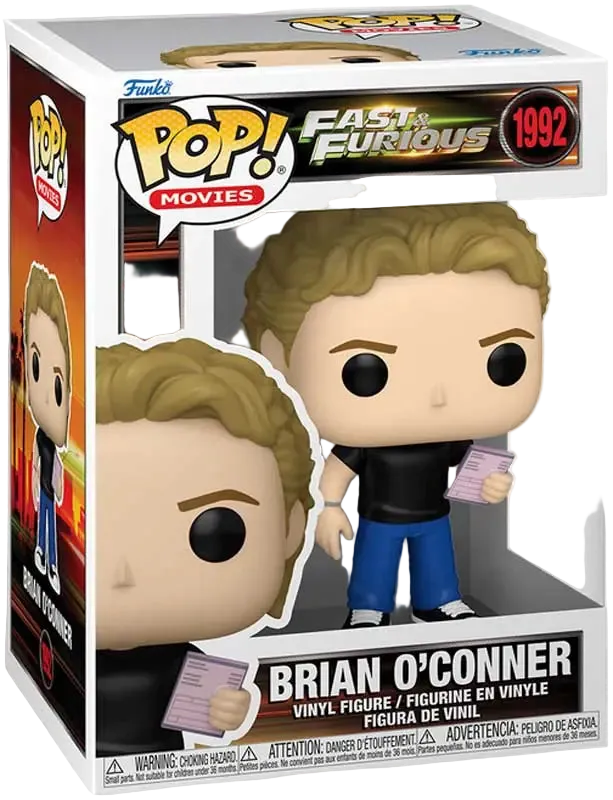 FUNKO POP! MOVIES #1992 F&F S2 - BRIAN O'CONNER