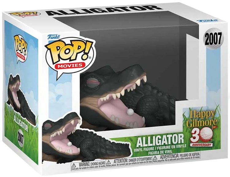 FUNKO POP MOVIES #2007 HAPPY GILMORE S2 - ALLIGATOR