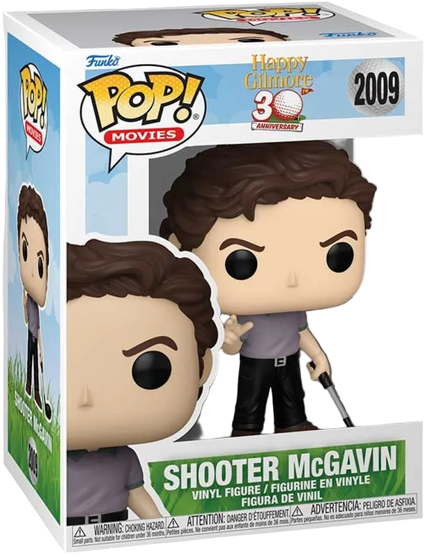 FUNKO POP! MOVIES #2009 HAPPY GILMORE S2 - SHOOTER MCGAVIN