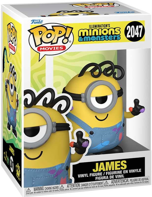 FUNKO POP! MOVIES #2047 MINIONSAND MONSTERS - JAMES