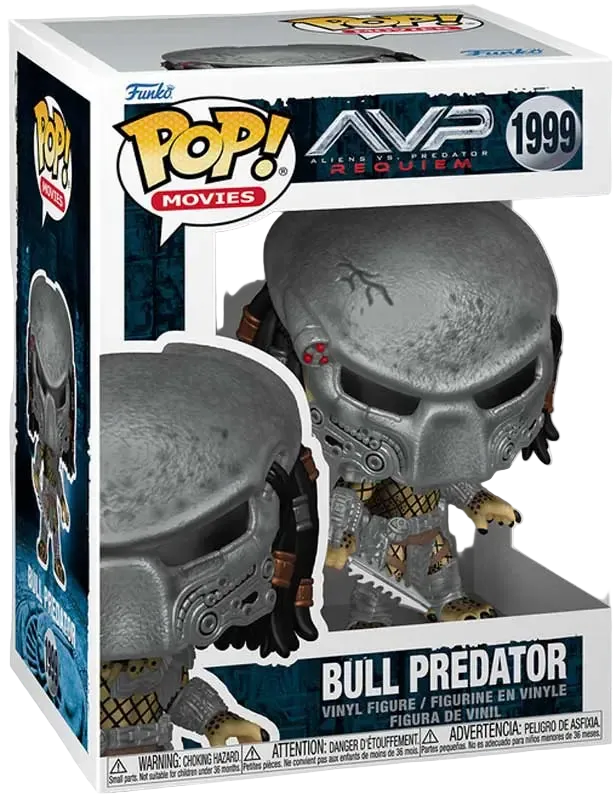 FUNKO POP! MOVIES #1999 PREDATOR S3 - BULL PREDATOR