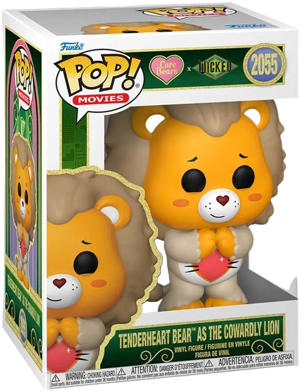 FUNKO POP! MOVIES #2055 WICKED CARE BEAR - TENDERHEART LION