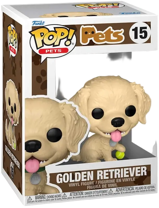FUNKO POP! PETS S3 - GOLDEN RETRIEVER