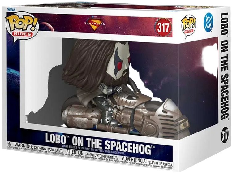 FUNKO POP! RIDE #317 SUPERGIRL– LOBO ON THE SPACEHOG