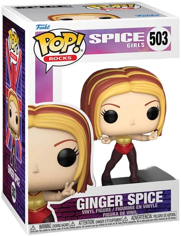 FUNKO POP! ROCKS #503 SPICE GIRLS - GINGER - WNBE
