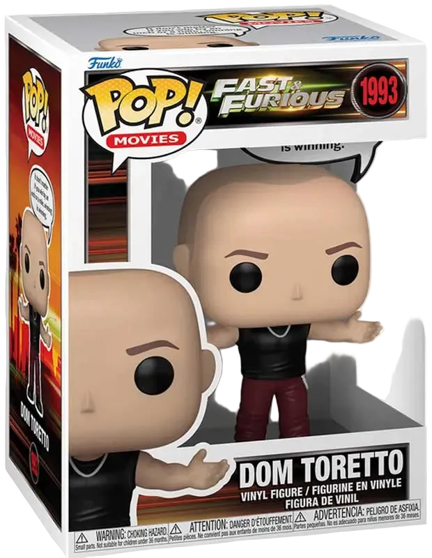 FUNKO POP! MOVIES #1993 F&F S2 - DOMINIC TORETTO