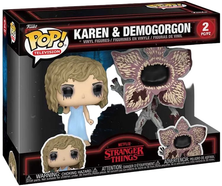 FUNKO POP! TV STRANGER THINGS KAREN AND DEMOGORGON