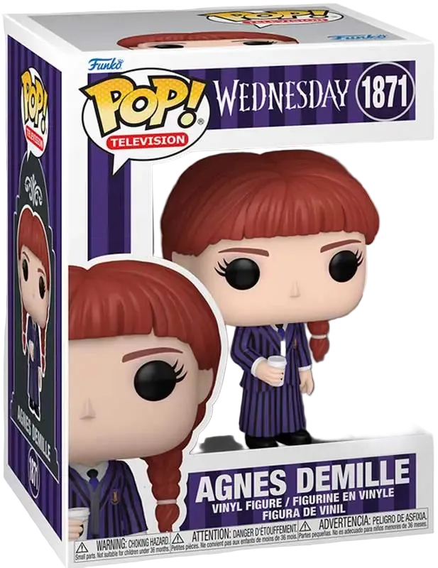 FUNKO POP! TV #1871 WEDNESDAY S2 AGNES DEMILLE