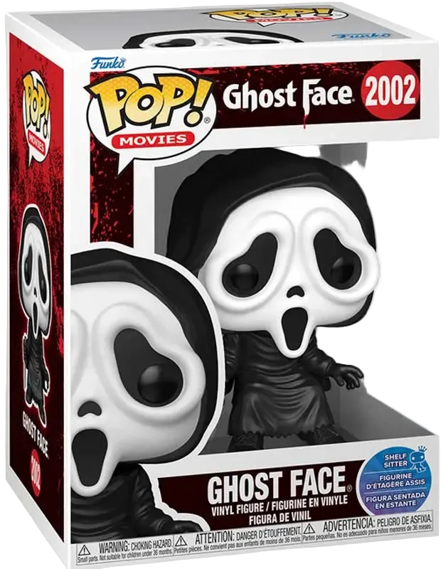 FUNKO POP! MOVIES #2002 GHOST FACE S2 - GHOST FACE (SIT)