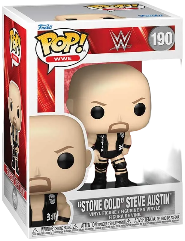 FUNKO POP! WWE #190 WWE S28 - STONE COLD