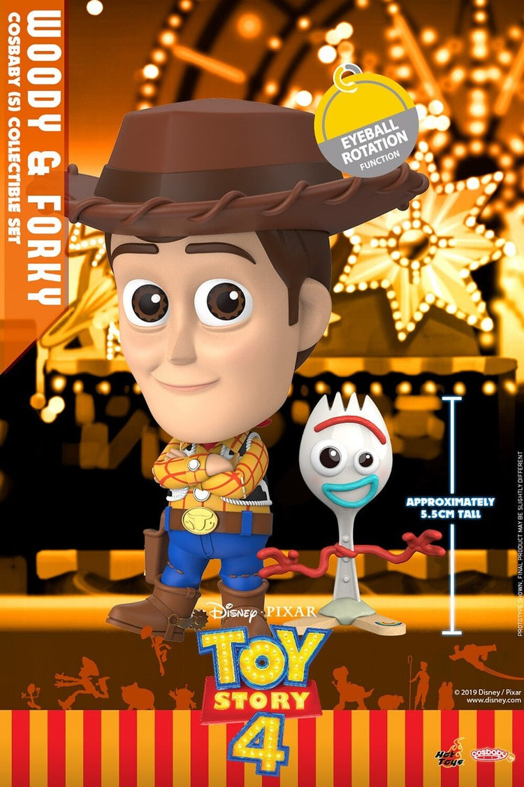 Cosbaby Toy Story Woody & Forky
