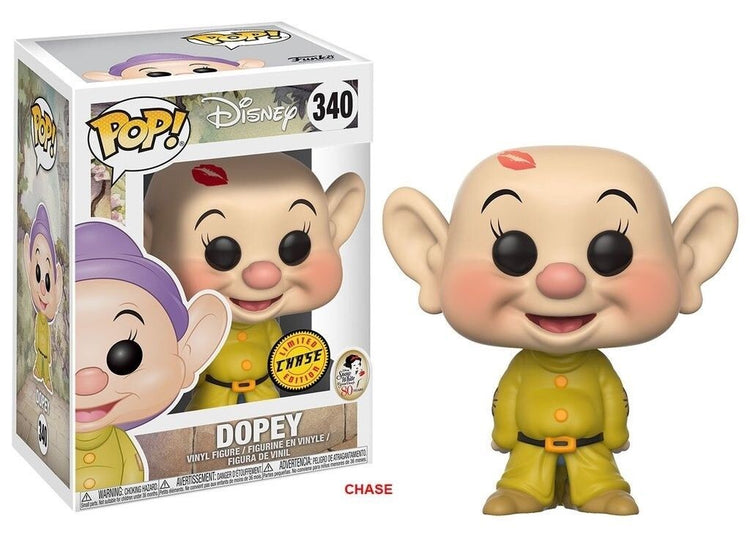 Funko Pop! Disney #340 Snow White and the Seven Dwarfs - Dopey Chase