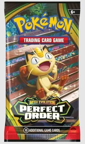 PRE ORDER Pokemon TCG Booster Mega Evolution Perfect Order (Online)