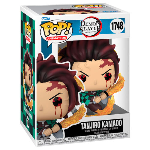PRE LOVED Funko Pop! Anime #1748 Demon Slayer - Tanjiro