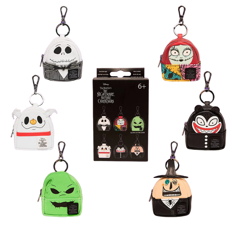 Loungefly x The Nightmare Before Christmas Mini Backpack Mystery Box Bag Charm