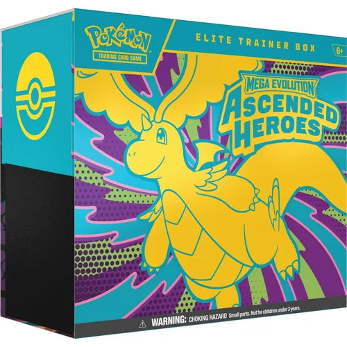 PRE ORDER Pokemon TCG: Ascended Heroes - Elite Trainer Box
