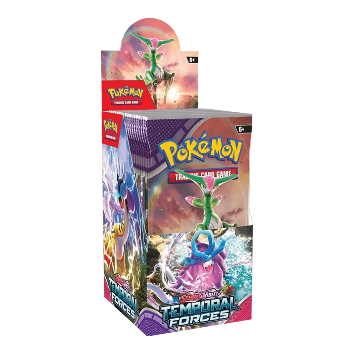 PRE ORDER Pokemon TCG Temporal Forces Half Booster Box (18 Packs)