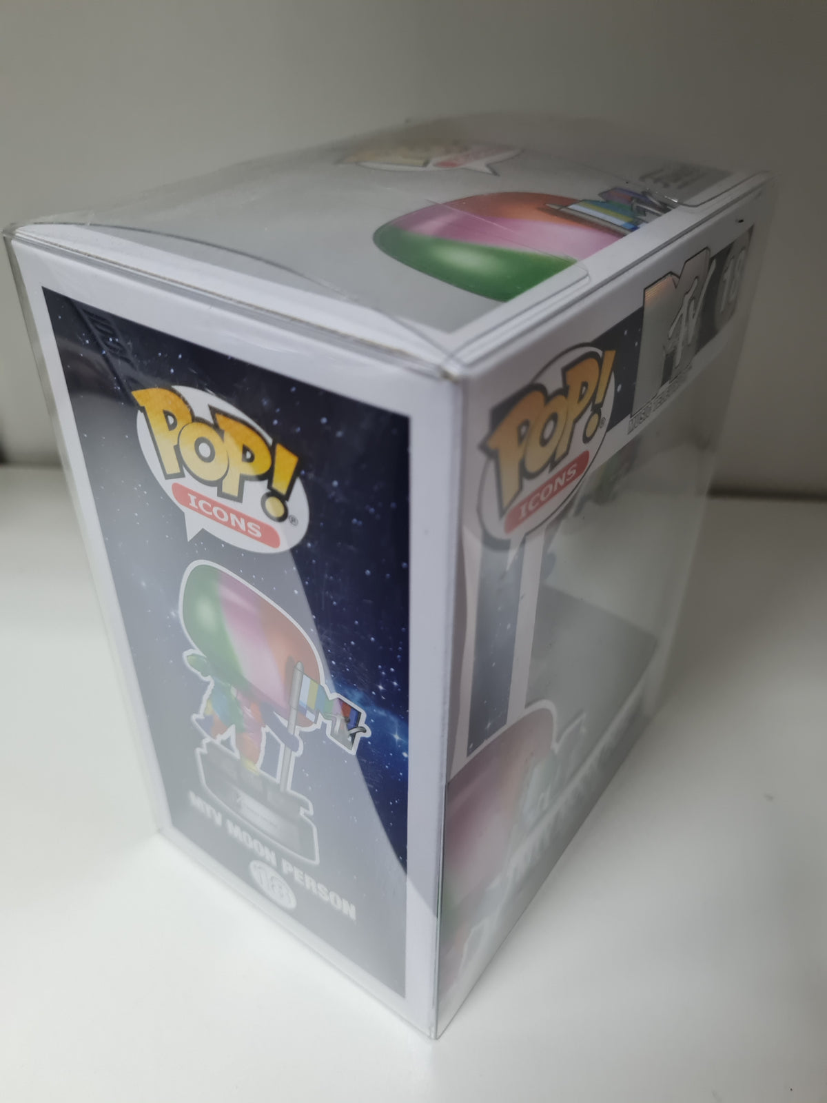 PRE LOVED Funko Pop! Icon #18 Music MTV Rainbow Moon Person