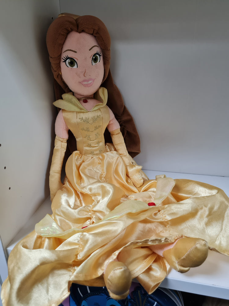 Disney Belle Beauty and the Beast Plush, Preloved. Kelly's Corner.