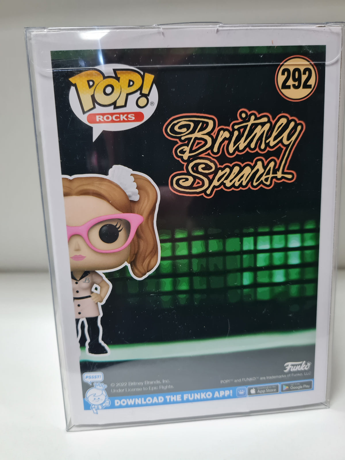 PRE LOVED Funko Pop! Rocks #292 Britney Spears - You Drive Me Crazy