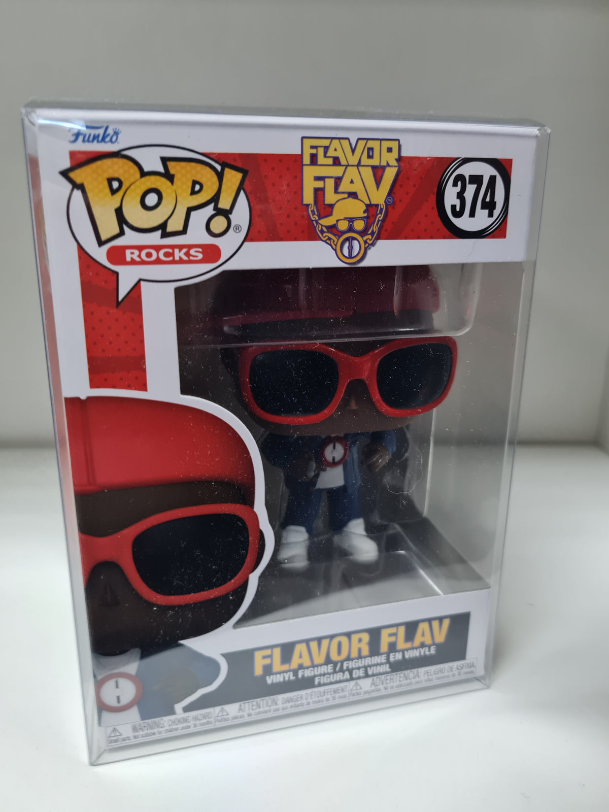 PRE LOVED Funko Pop! Rocks #374 Flavour Flav
