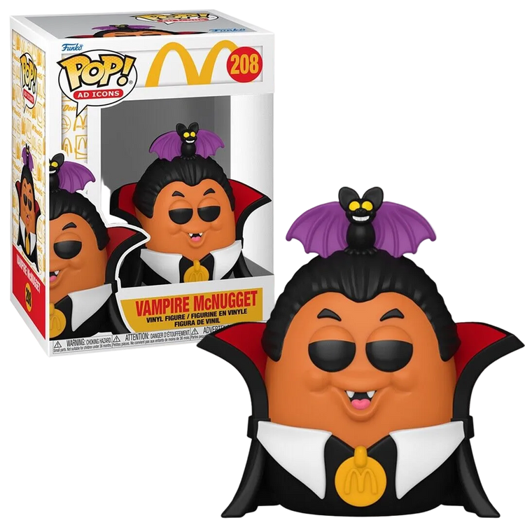 Funko Pop! Ad Icons #208 Mc Donalds - Vampire Mcnugget