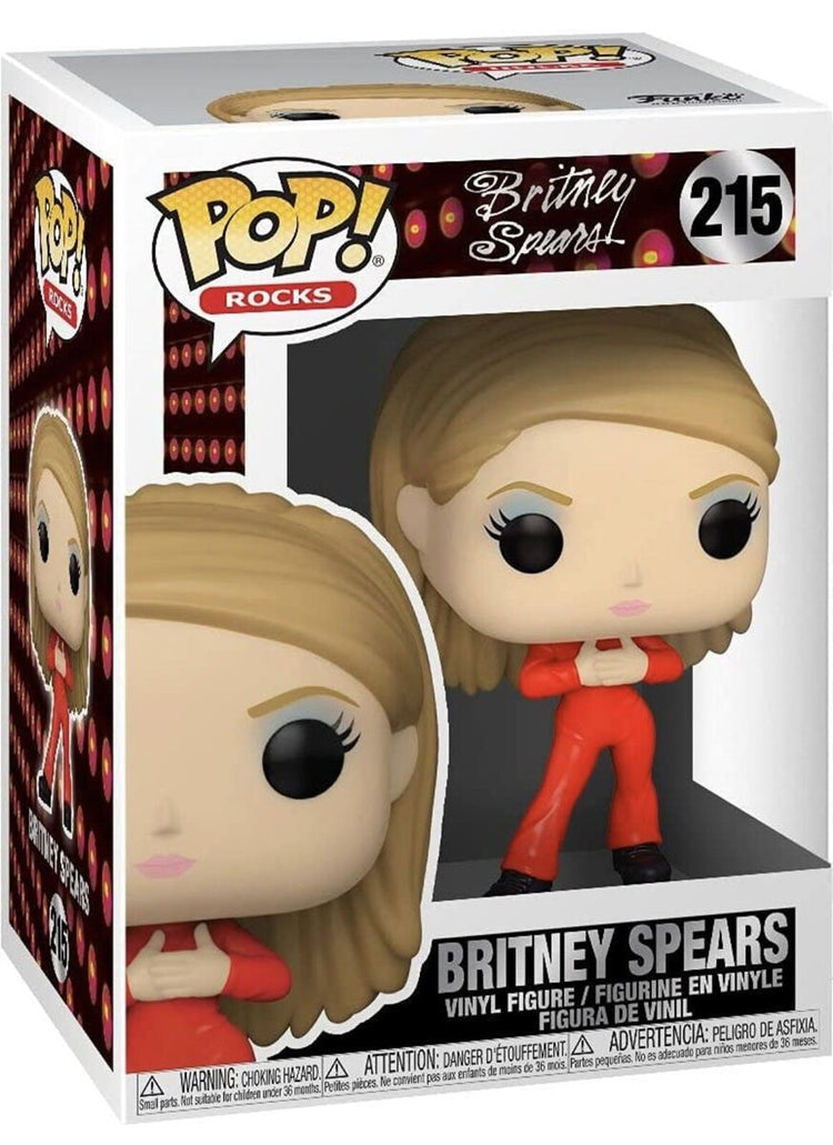 PRE LOVED Funko Pop! #215 Britney Spears (Red Cat Suit)