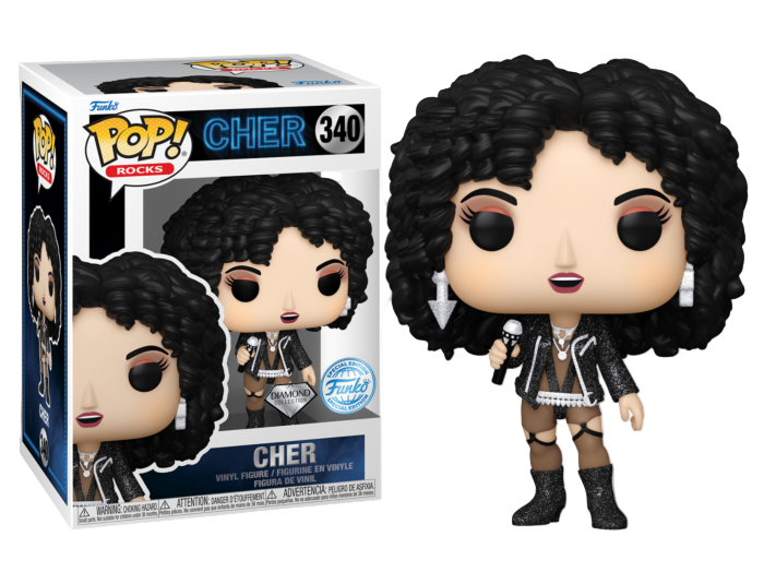 PRE LOVED Funko Pop! Rocks #340 Cher Diamond