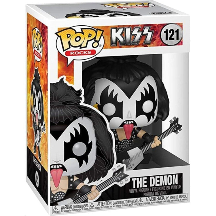 PRE LOVED Funko Pop! Rocks #121 - Kiss - The Demon GITD