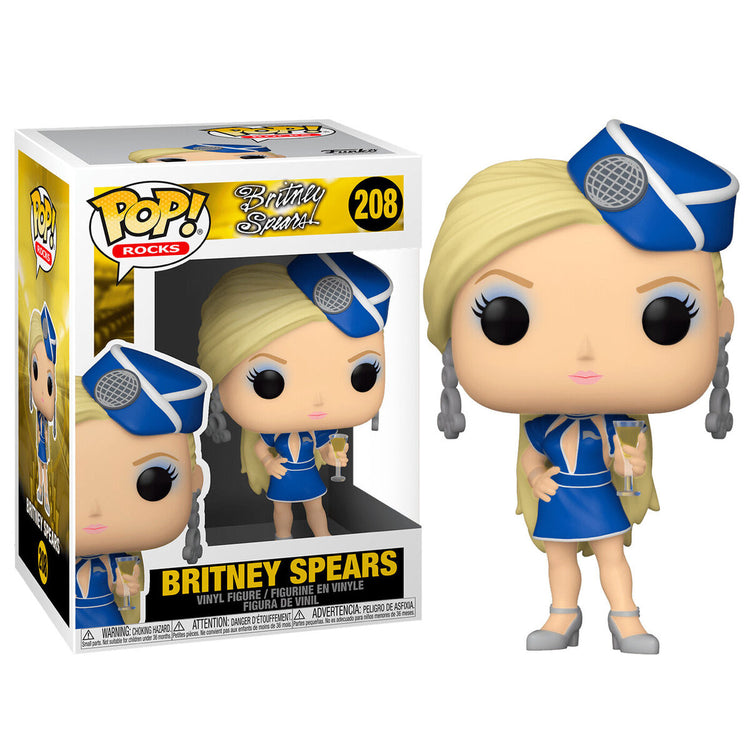 PRE LOVED Funko Pop! Rocks #208 Brittney Spears