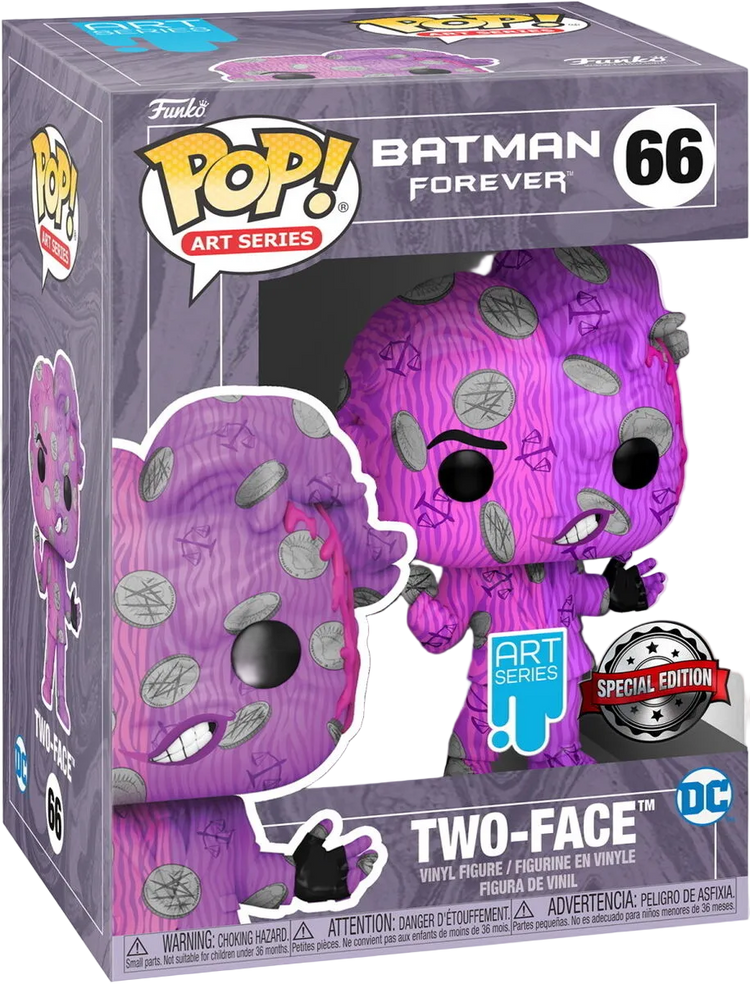 PRE LOVED Funko Pop! DC #66 Two Face - Art Deco