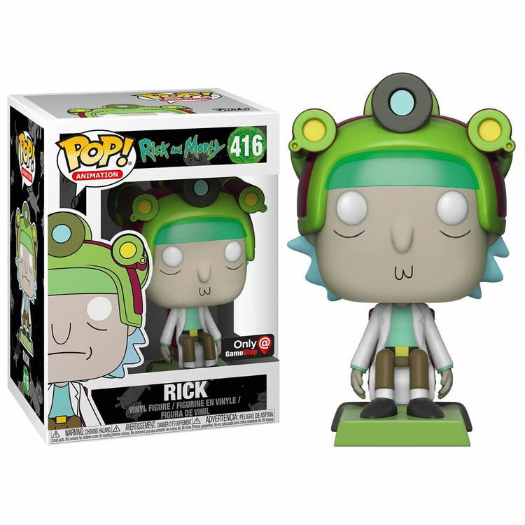 PRE LOVED Funko Pop! Animation #416 Rick - Rick And Morty