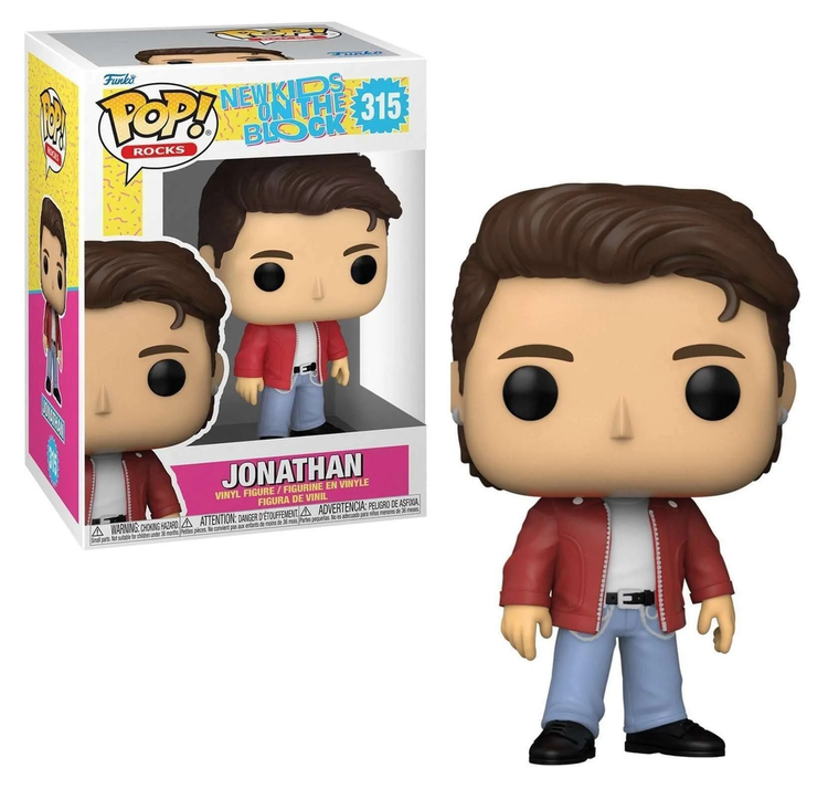 PRE LOVED Funko Pop! Rocks #315 Jonathan - New Kids On The  Block