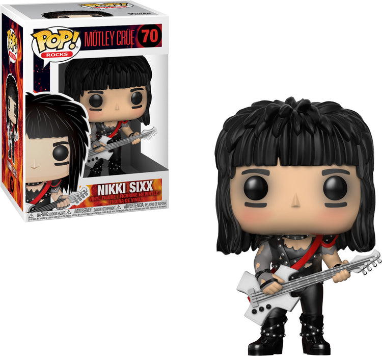 PRE LOVED Funko Pop! Rocks #70 Motley Crue - Nikki Sixx