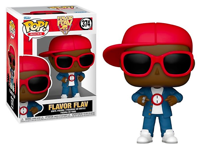 PRE LOVED Funko Pop! Rocks #374 Flavour Flav