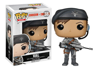 PRE LOVED Funko Pop! Games #38 Val - Evolve