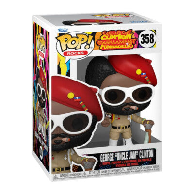 Funko Pop! Rocks #358 George Clinton - Uncle Jam