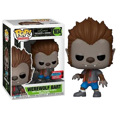 PRE LOVED Funko Pop! TV The Simpsons #1034 Werewolf Bart