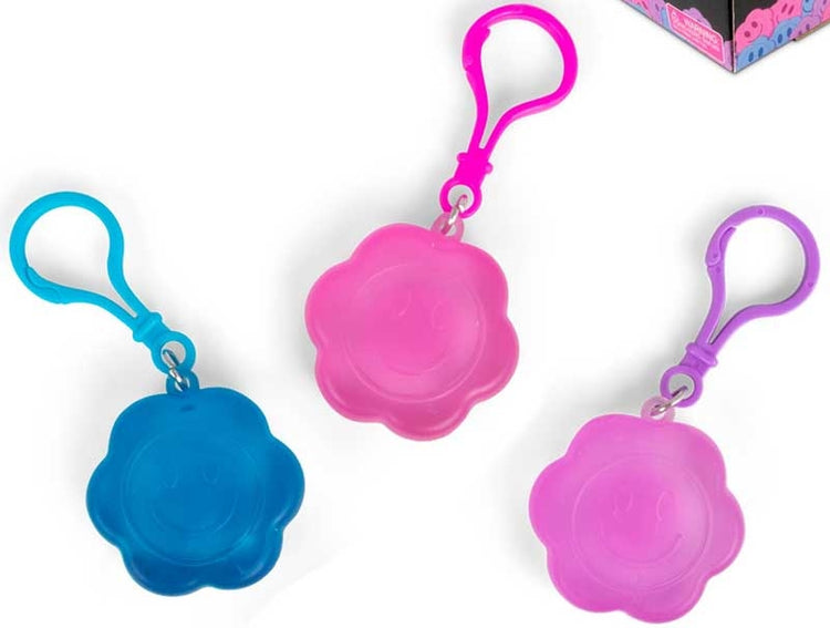 SCRUNCHEMS FLOWER POWER SUGAR KEYCHAIN