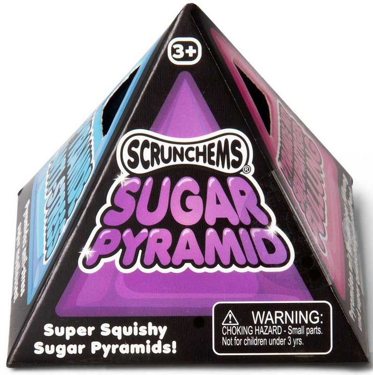 SCRUNCHEMS SUGAR PYRAMID ASSORTED