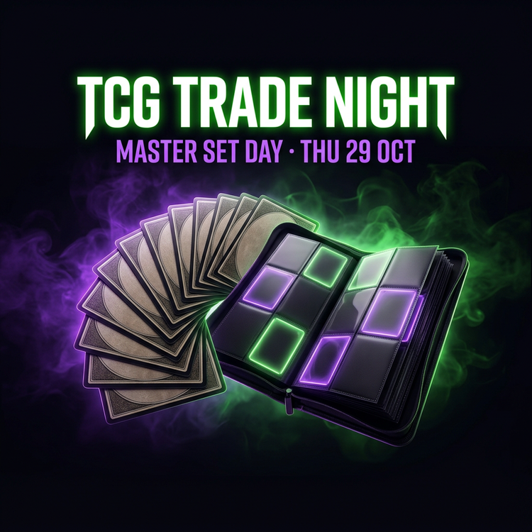 TCG Trade Night event graphic