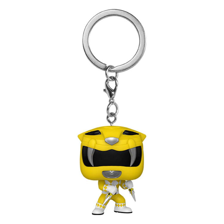 Funko Keychains Power Rangers 30th POP! Vinyl  4 cm Yellow Ranger