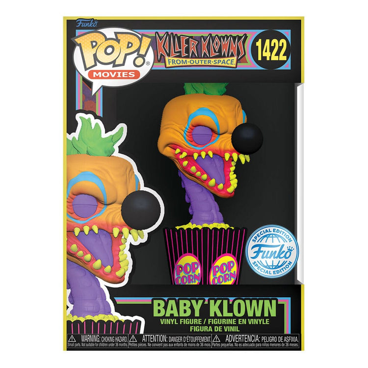 Funko Pop! Movies #1422 Killer Klowns from Outer Space Baby Klown (BLKLT) Exclusive Edition